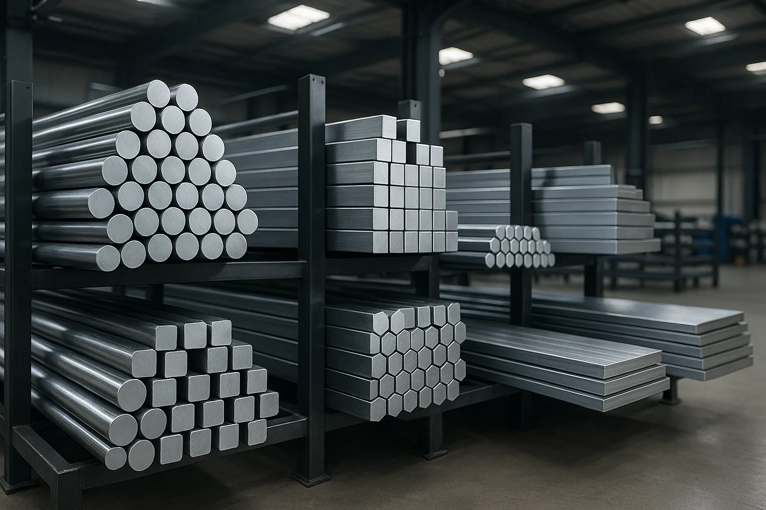 Round, Square & Hex Bar