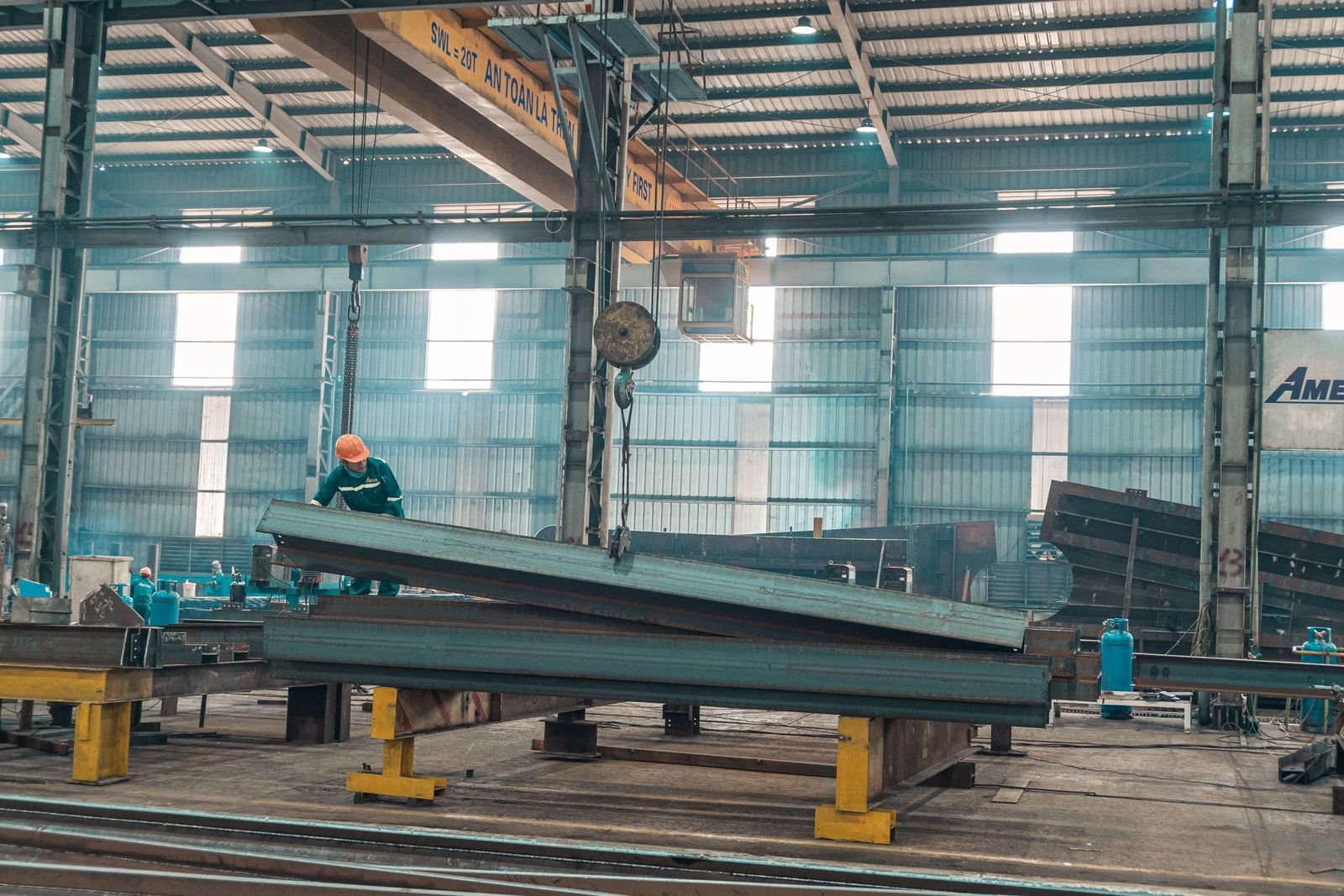 Steel fabrication facility and workforce