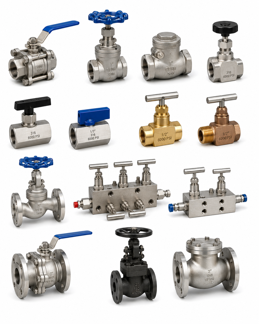 Industrial valves